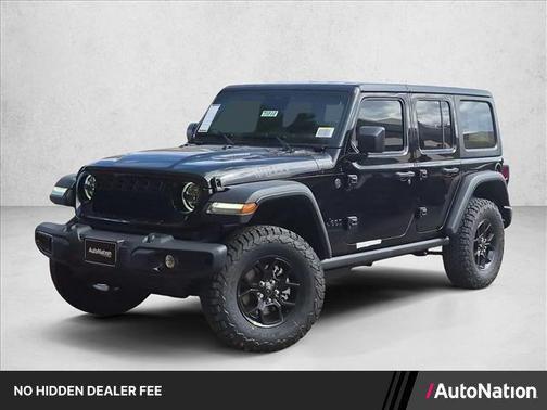 Black Clearcoat 2027 Jeep Wrangler Willys