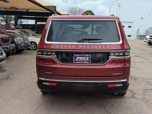 Velvet Red Pearlcoat 2023 Jeep Grand Wagoneer L Series II 4x4