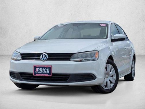 Candy White 2012 Volkswagen Jetta SE