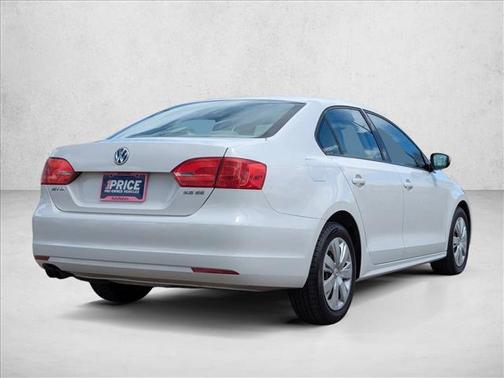 White 2012 Volkswagen Jetta SE