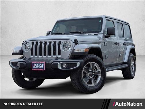 Billet Silver Metallic Clearcoat 2020 Jeep Wrangler Unlimited Sahara