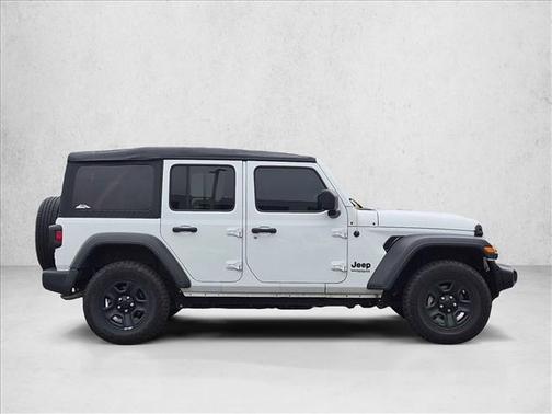 Bright White Clearcoat 2022 Jeep Wrangler Unlimited Sport