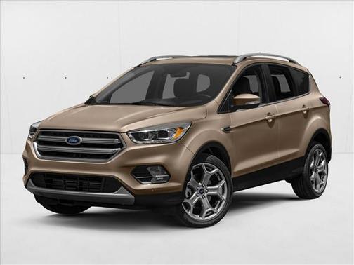 Red 2018 Ford Escape Titanium