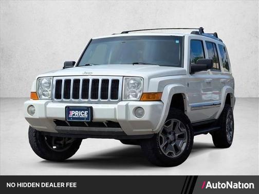 Stone White 2008 Jeep Commander Limited