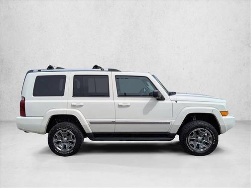 Stone White 2008 Jeep Commander Limited