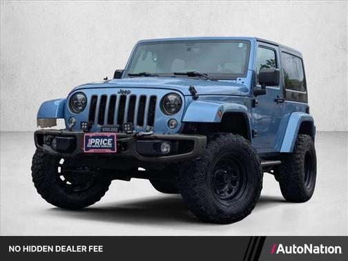Black Clearcoat 2016 Jeep Wrangler 75th Anniversary