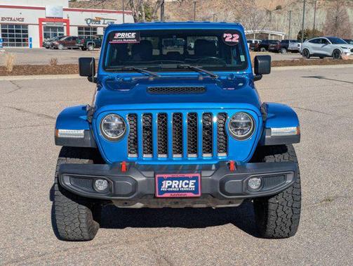 Hydro Blue Pearlcoat 2022 Jeep Gladiator Mojave 4x4