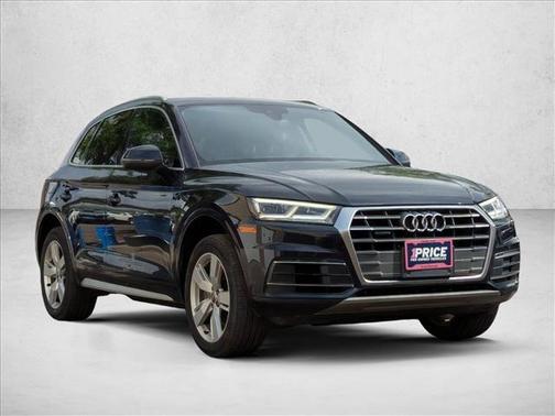 Blue 2018 Audi Q5 2.0T Premium Plus