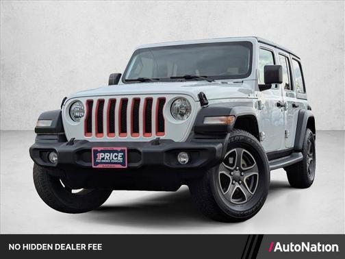 Bright White Clearcoat 2021 Jeep Wrangler Unlimited Sport