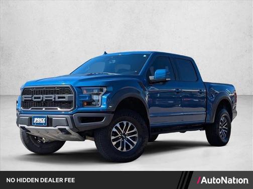 Ford Performance Blue Metallic 2019 Ford F-150 Raptor