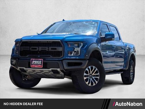 Ford Performance Blue Metallic 2019 Ford F-150 Raptor