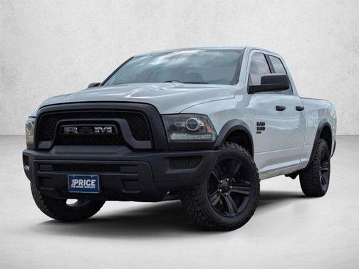 Bright White Clearcoat 2021 RAM 1500 Classic Warlock Quad Cab 4x4 6'4' Box