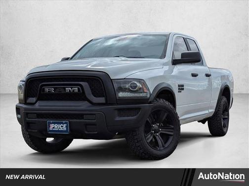 Bright White Clearcoat 2021 RAM 1500 Classic Warlock Quad Cab 4x4 6'4' Box