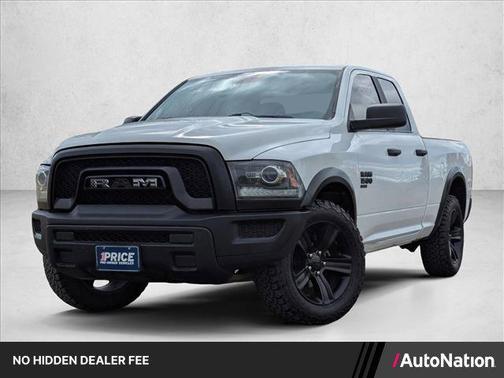Bright White Clearcoat 2021 RAM 1500 Classic Warlock Quad Cab 4x4 6'4' Box