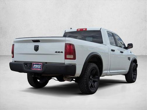 Bright White Clearcoat 2021 RAM 1500 Classic Warlock Quad Cab 4x4 6'4' Box