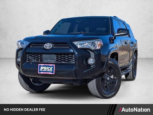 Midnight Black Metallic 2021 Toyota 4Runner SR5