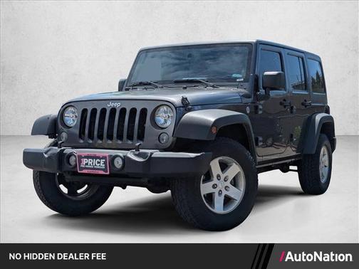 Granite Crystal Metallic Clearcoat 2016 Jeep Wrangler Unlimited Sport