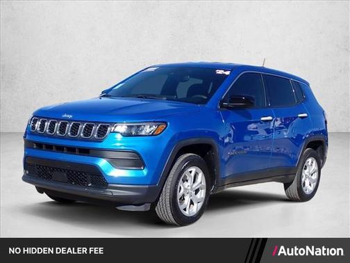 Hydro Blue Pearlcoat 2024 Jeep Compass Sport