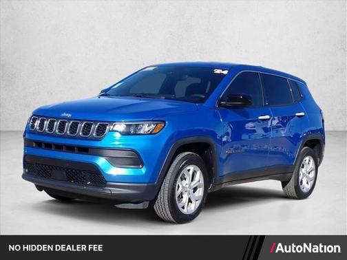 Hydro Blue Pearlcoat 2024 Jeep Compass Sport