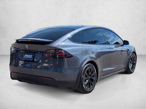 Gray 2022 Tesla Model X Plaid Tri Motor All-Wheel Drive