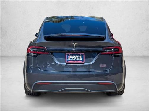 Gray 2022 Tesla Model X Plaid Tri Motor All-Wheel Drive