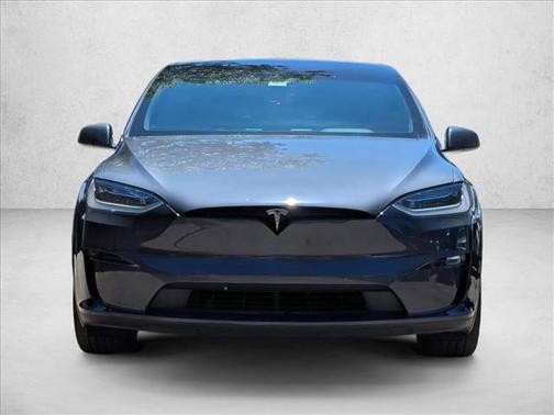 Gray 2022 Tesla Model X Plaid Tri Motor All-Wheel Drive