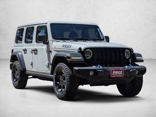 Bright White Clearcoat 2023 Jeep Wrangler 4xe Base