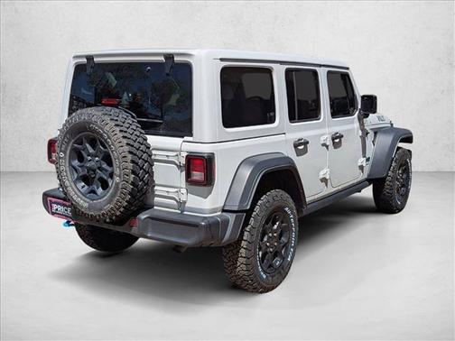 Bright White Clearcoat 2023 Jeep Wrangler 4xe Base