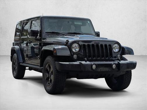 Black Clearcoat 2015 Jeep Wrangler Unlimited Altitude