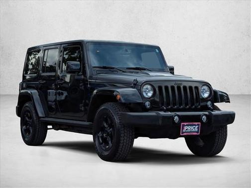 Black Clearcoat 2015 Jeep Wrangler Unlimited Altitude