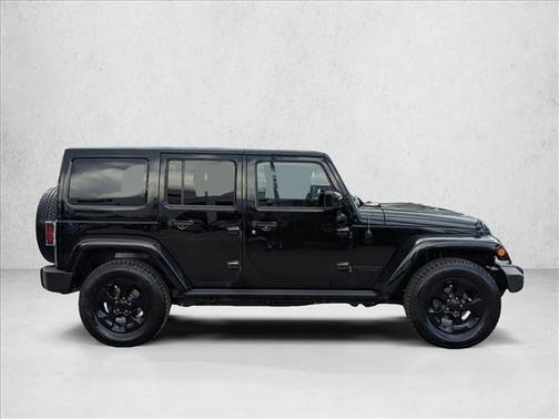 Black Clearcoat 2015 Jeep Wrangler Unlimited Altitude