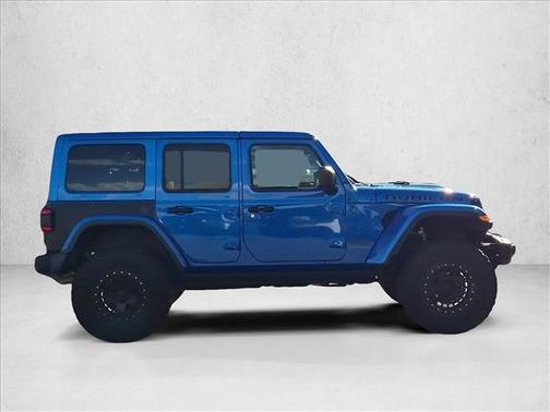 Hydro Blue Pearlcoat 2024 Jeep Wrangler 4xe Rubicon X