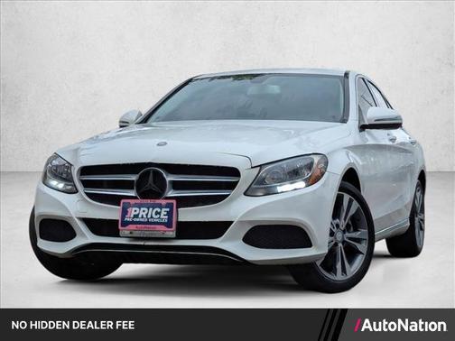 White 2016 Mercedes-Benz C-Class C 300 4MATIC Luxury