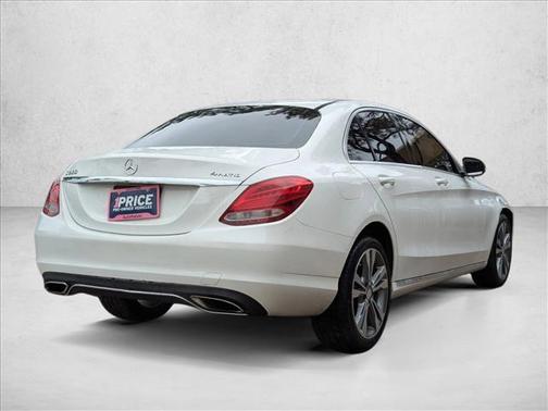 White 2016 Mercedes-Benz C-Class C 300 4MATIC Luxury
