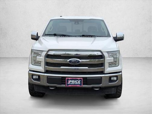 White Platinum Metallic Tri-Coat 2017 Ford F-150 Lariat