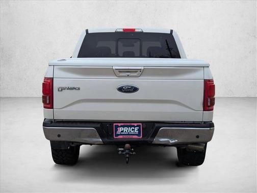 White Platinum Metallic Tri-Coat 2017 Ford F-150 Lariat