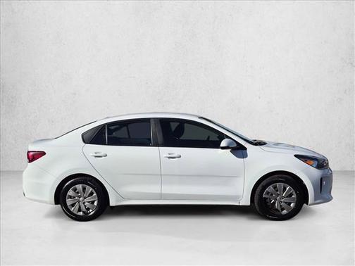 Clear White 2018 Kia Rio S