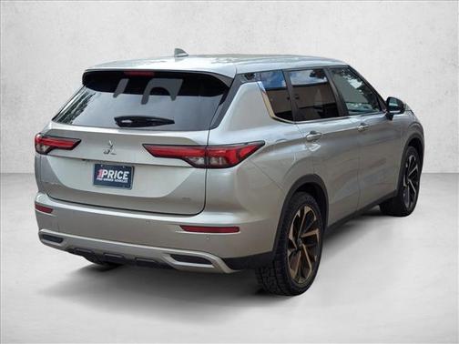 Alloy Silver Metallic 2022 Mitsubishi Outlander Black Edition S-AWC