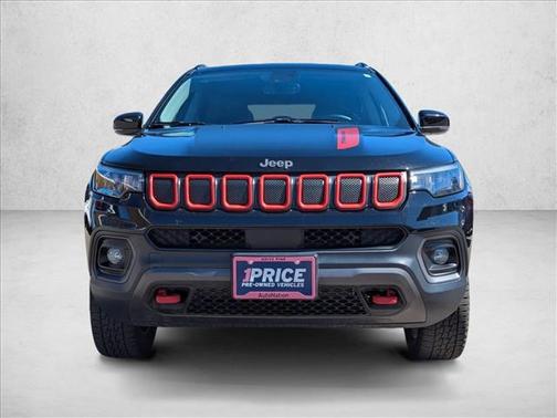 Diamond Black Crystal Pearlcoat 2022 Jeep Compass Trailhawk