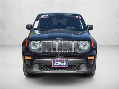 Black Clearcoat 2023 Jeep Renegade Latitude