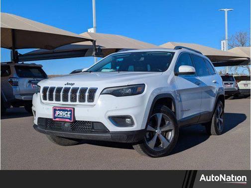 Bright White Clearcoat 2021 Jeep Cherokee Limited