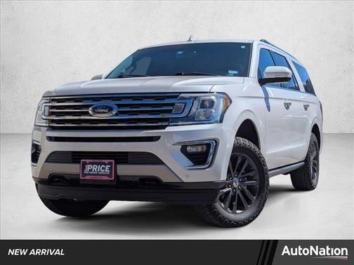 White Platinum Metallic Tri-Coat 2019 Ford Expedition Max Limited