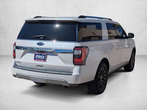 White Platinum Metallic Tri-Coat 2019 Ford Expedition Max Limited