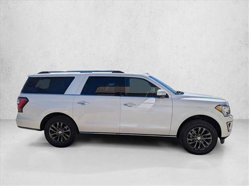 White Platinum Metallic Tri-Coat 2019 Ford Expedition Max Limited