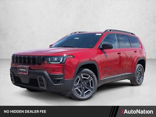 Red Hot Pearlcoat 2026 Jeep Cherokee Laredo