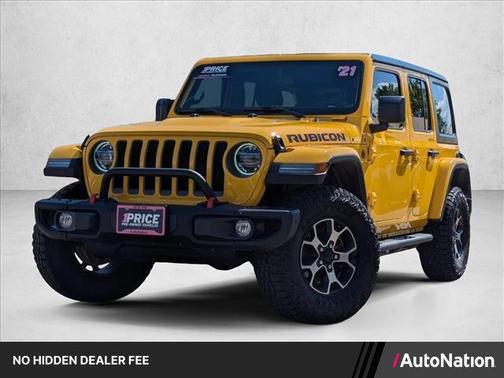 Hellayella Clearcoat 2021 Jeep Wrangler Unlimited Rubicon