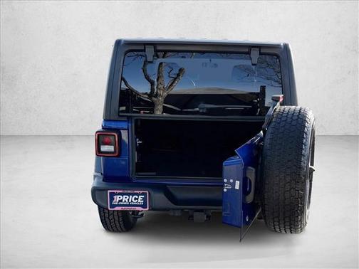Ocean Blue Metallic Clearcoat 2018 Jeep Wrangler Unlimited Sport