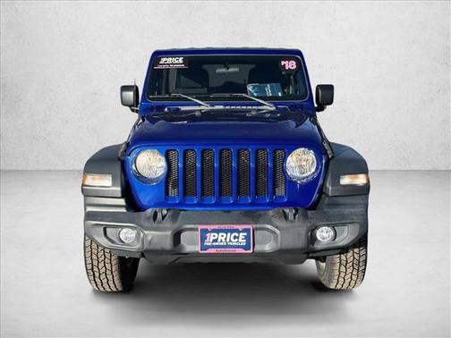 Ocean Blue Metallic Clearcoat 2018 Jeep Wrangler Unlimited Sport