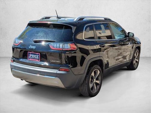 Diamond Black Crystal Pearlcoat 2019 Jeep Cherokee Limited