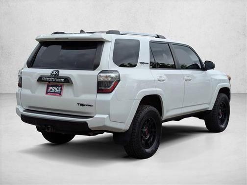 Super White 2018 Toyota 4Runner TRD Pro